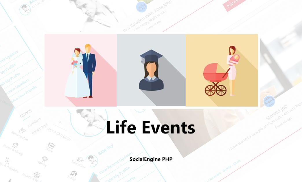 Life Events Plugin for SocialEngine