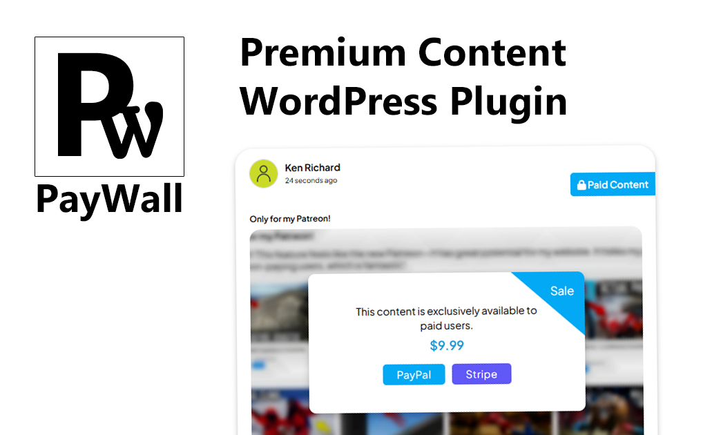 Paid Content Wall - Plugin for WordPress