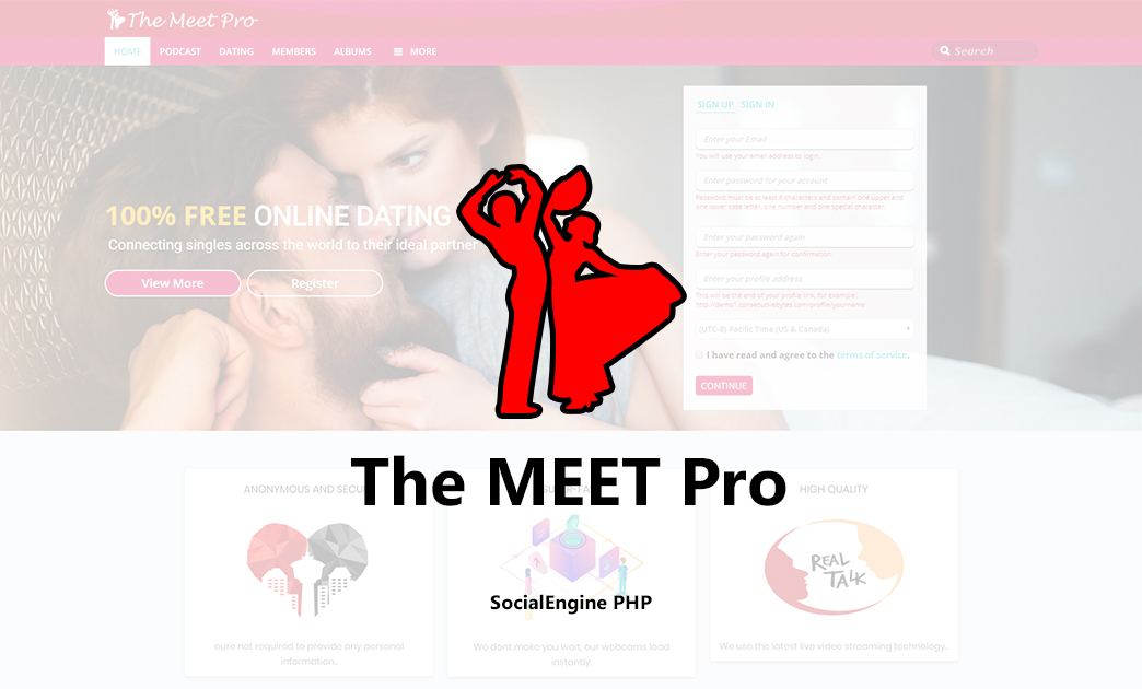 The Meet Pro - SocialEngine 5 Theme     
